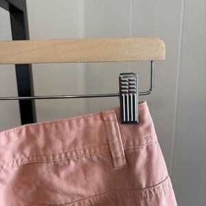 Roxy NWT Lefty Peach Cargo Trousers Women’s S Straight Cotton Canvas - 26x30